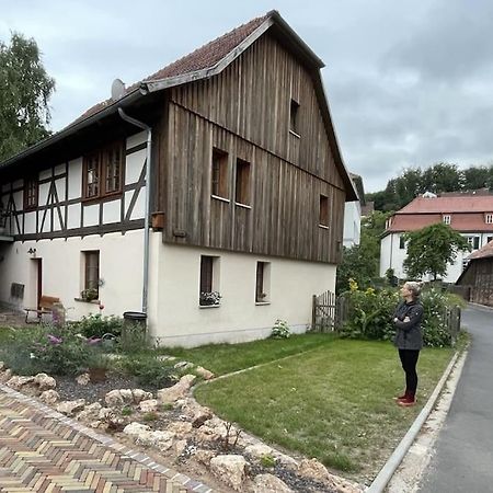 Wohnen Im Fachwerk - Ferienwohnung Fenja Nentershausen  Экстерьер фото